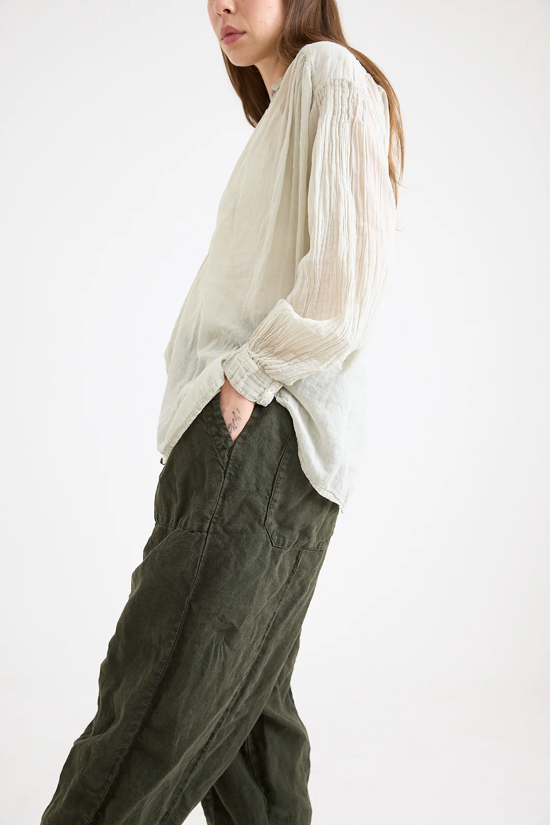 Metta - Hill Shirt - Cotton Voile - Image 14