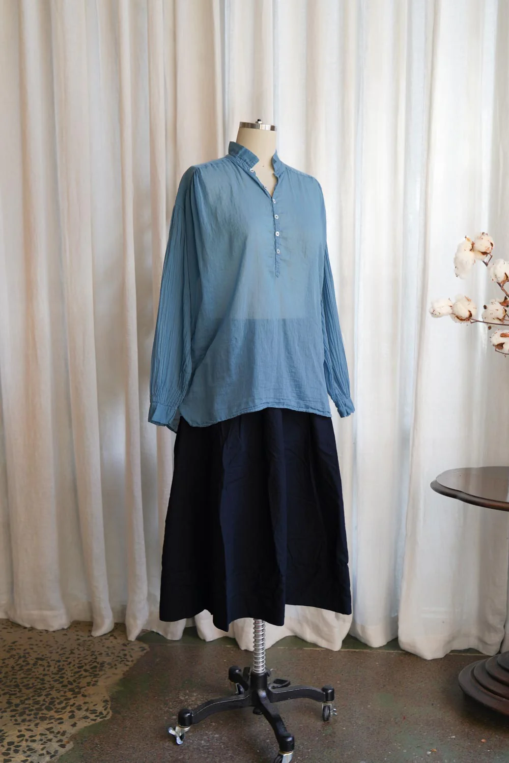 Metta - Hill Shirt - Cotton Voile - Image 3