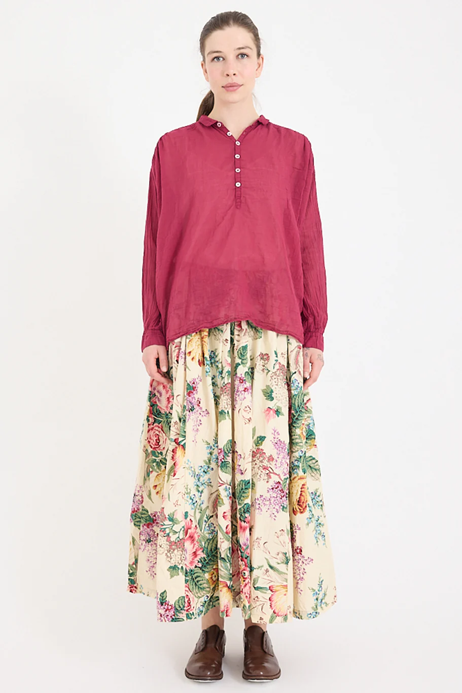 Metta - Hill Shirt - Cotton Voile - Image 8