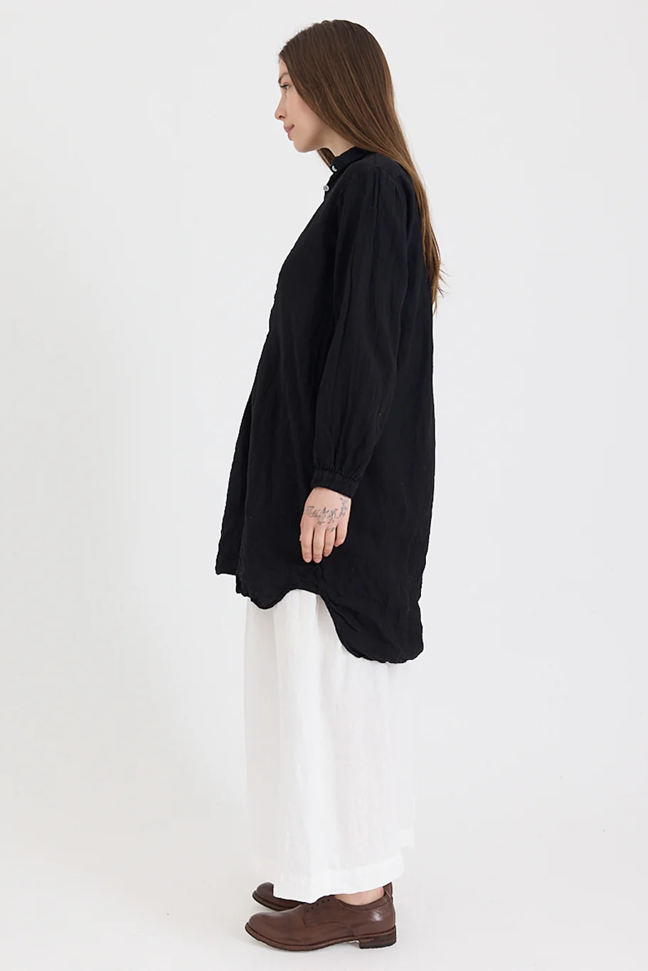 Metta - Hosta Wide Leg Pant - Light Linen - Image 5