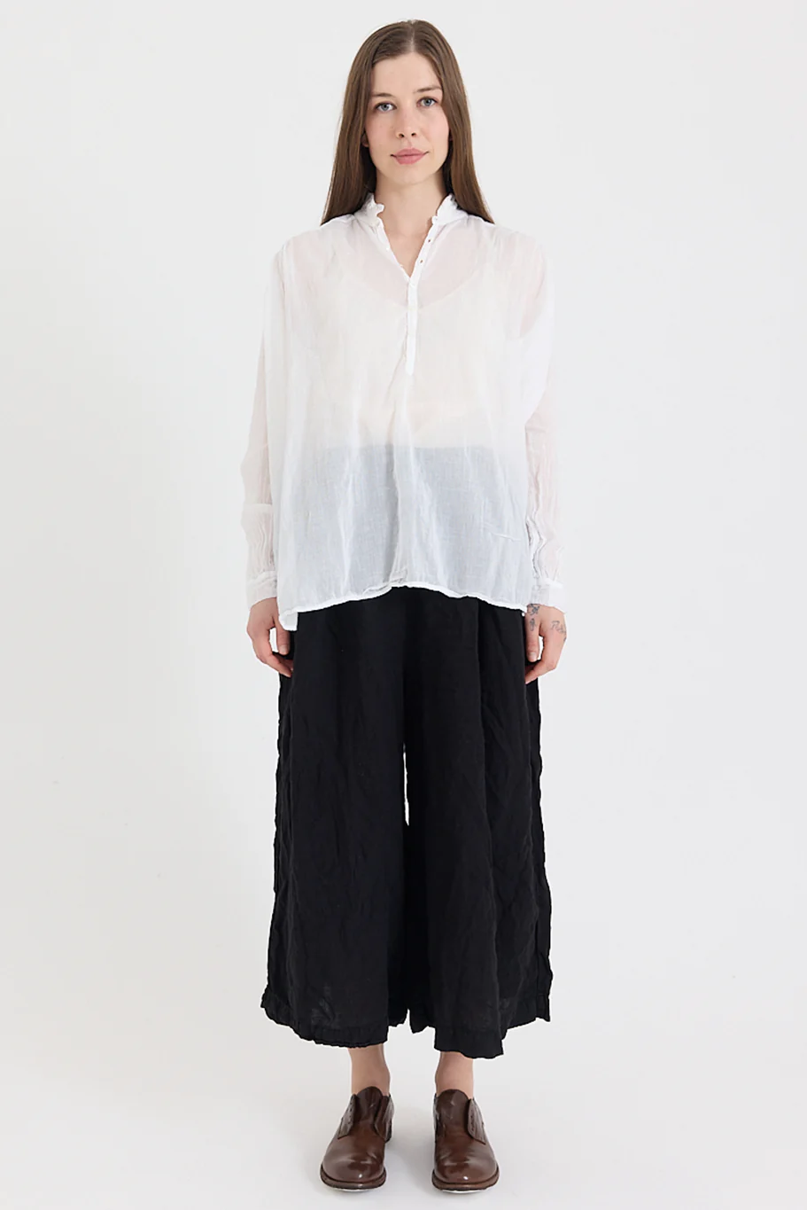 Metta - Hosta Wide Leg Pant - Light Linen - Image 9