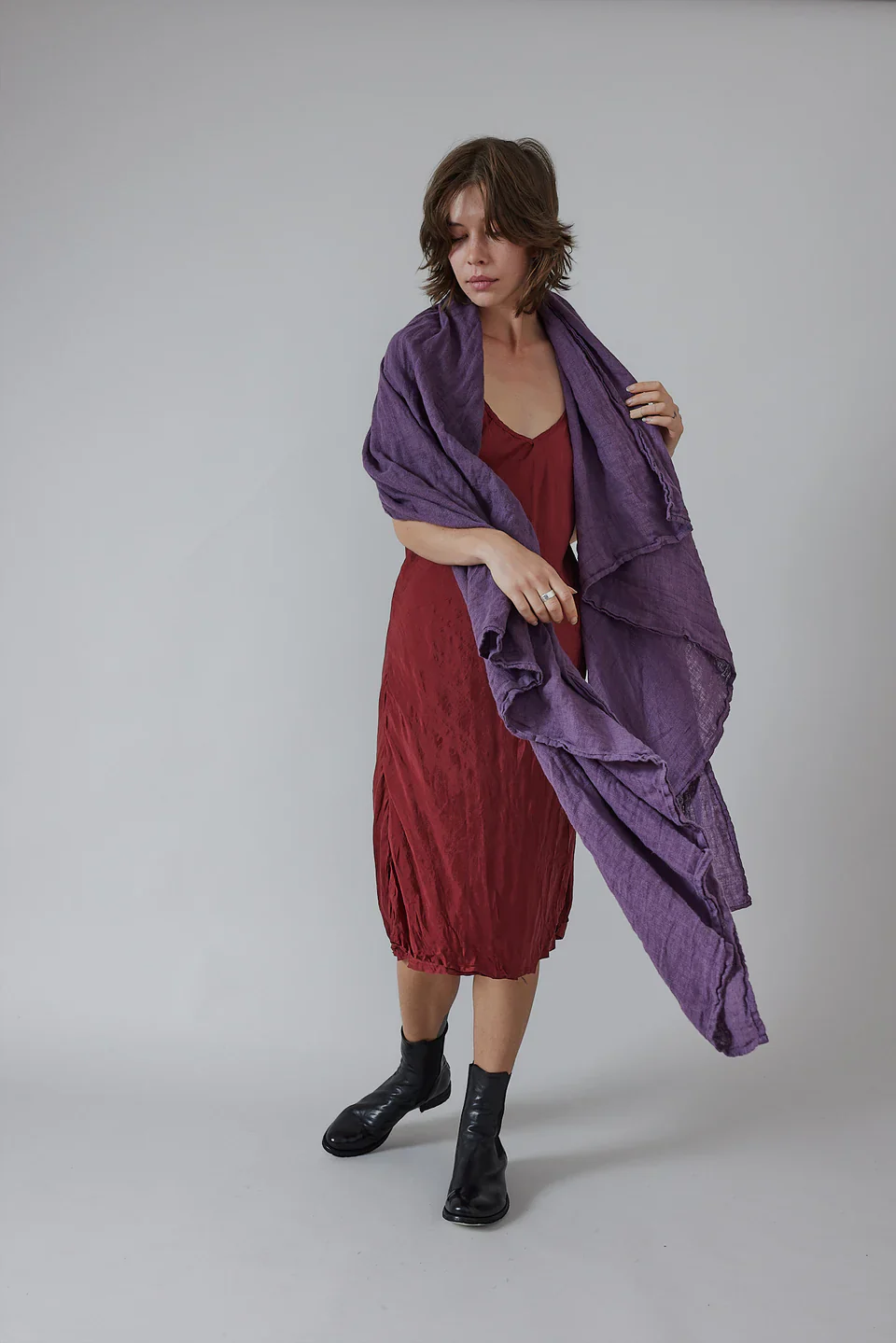 Metta - Camille Slip - Hand loomed Silk - Image 5