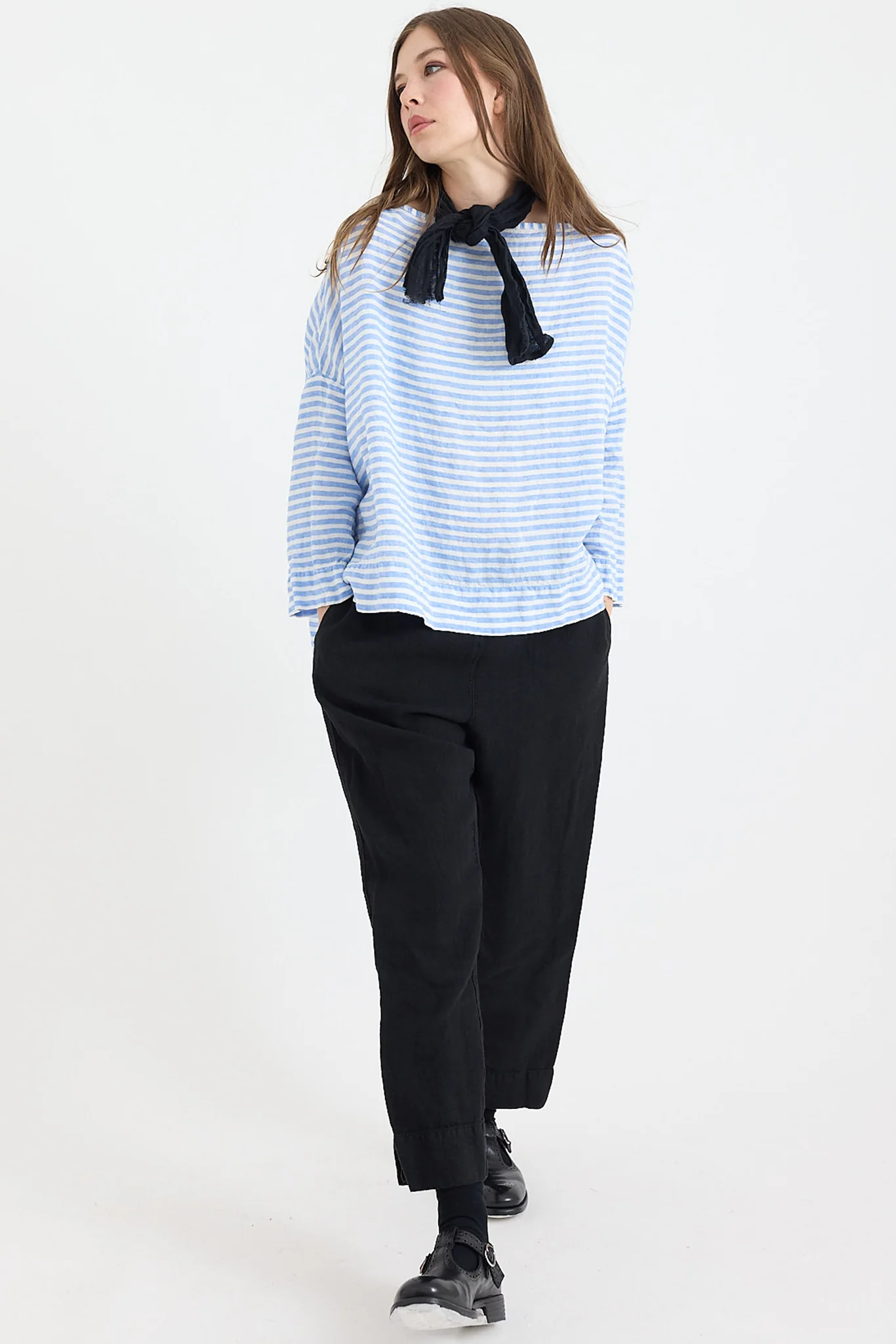 Metta - Lexi Straight Leg Pant - Mid Weight Linen - Image 5