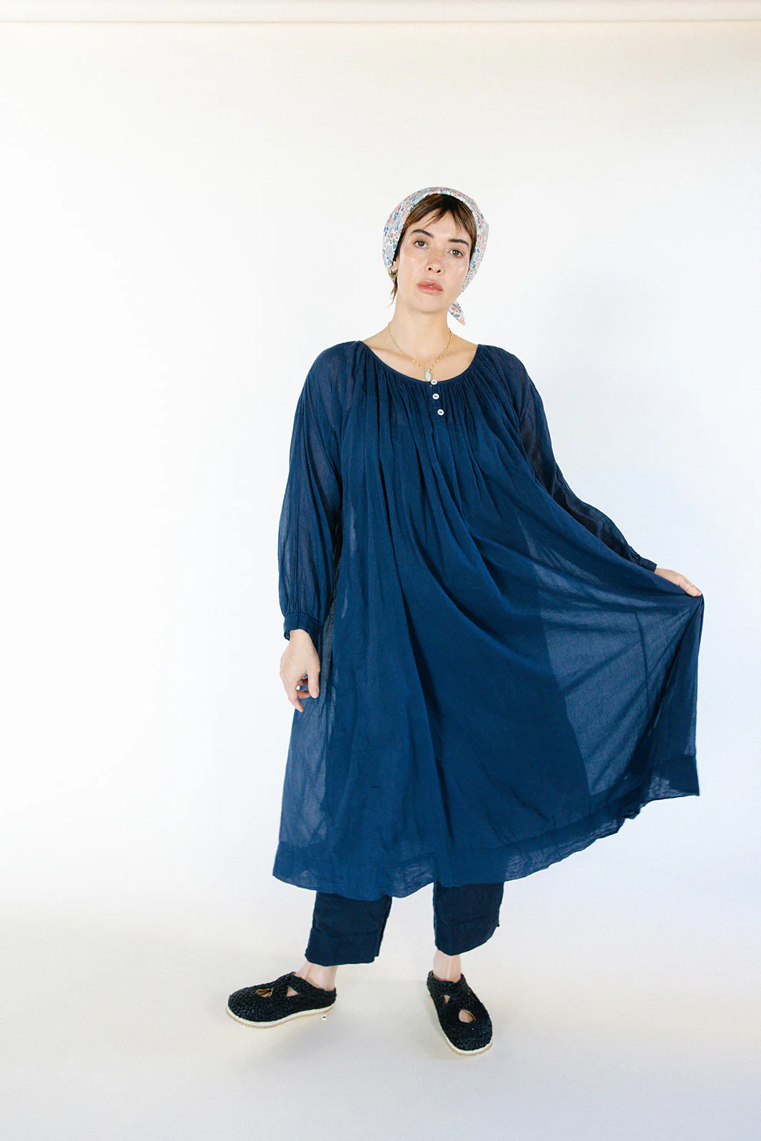 Metta - Lexi Straight Leg Pant - Mid Weight Linen - Image 6