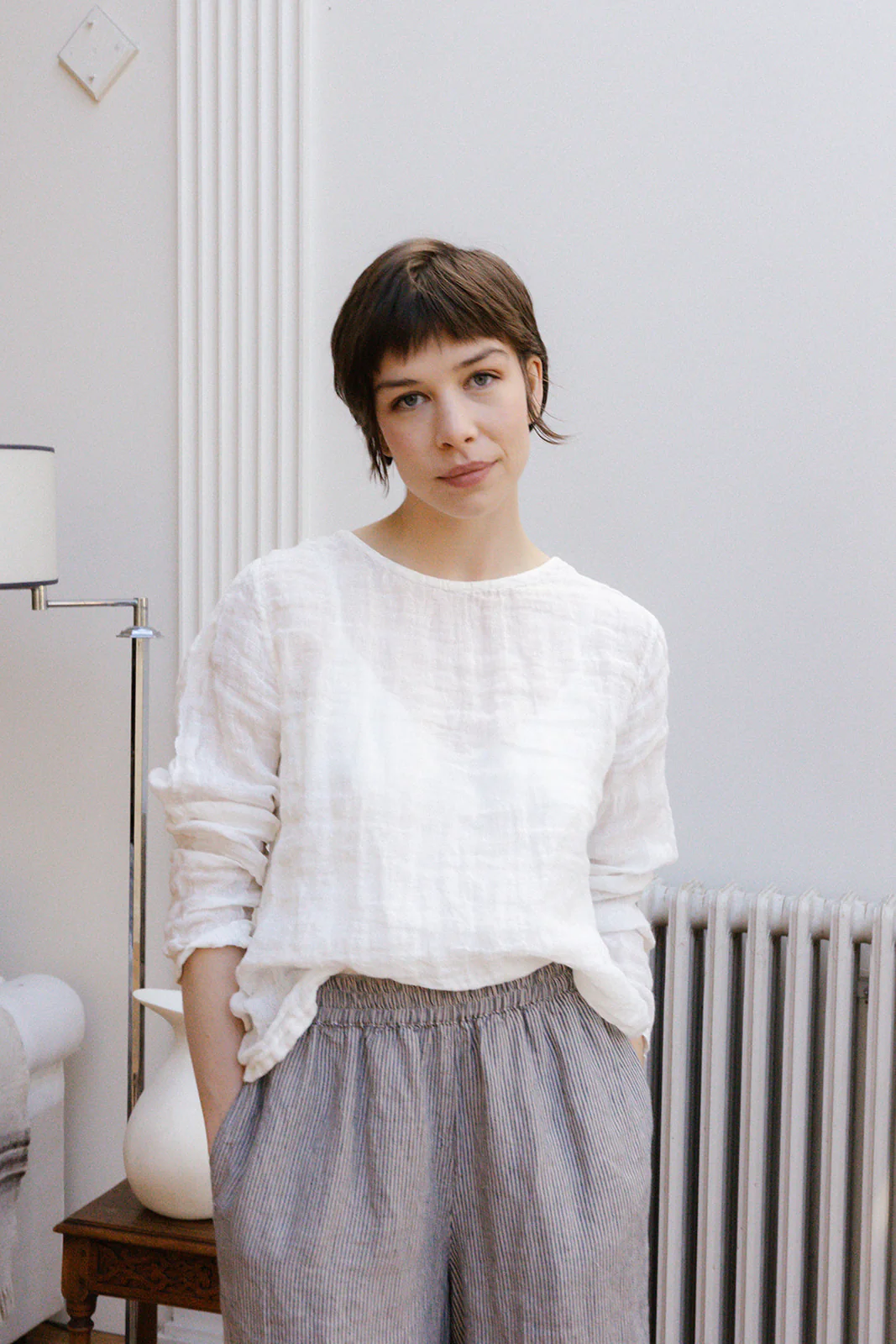 Metta - Lilly Top - Light Linen Gauze - Image 19