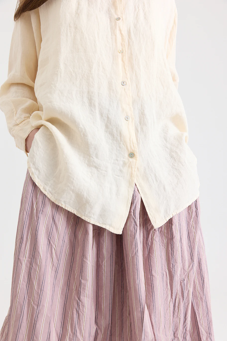 Metta - Man Shirt - Light Weight Linen - Image 6