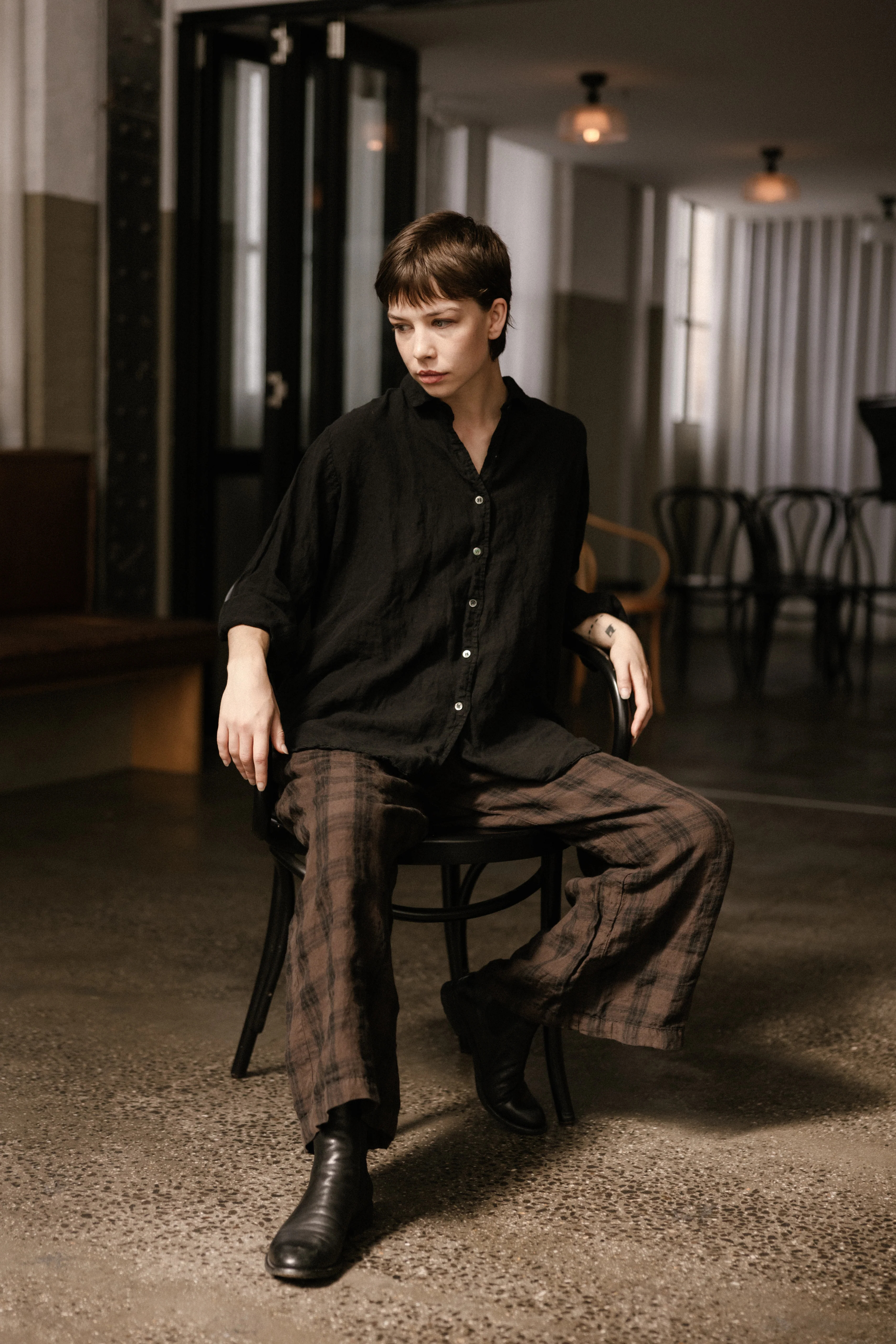 Metta - Man Shirt - Light Weight Linen - Image 9