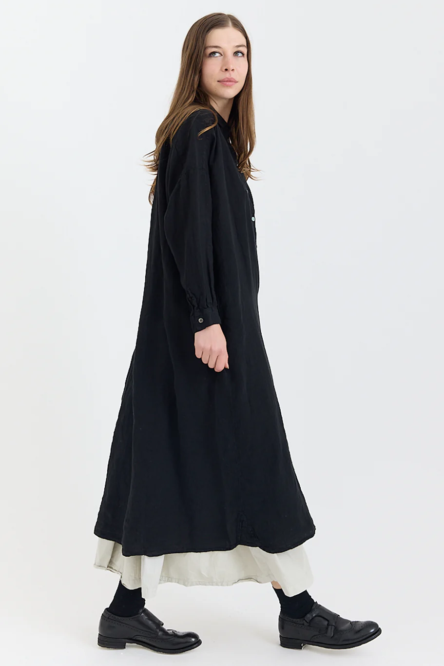 Metta - Ophelia Shirt Dress - Light Linen - Image 19