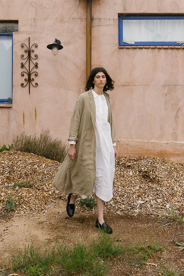 Metta - Ophelia Shirt Dress - Light Linen - Image 4