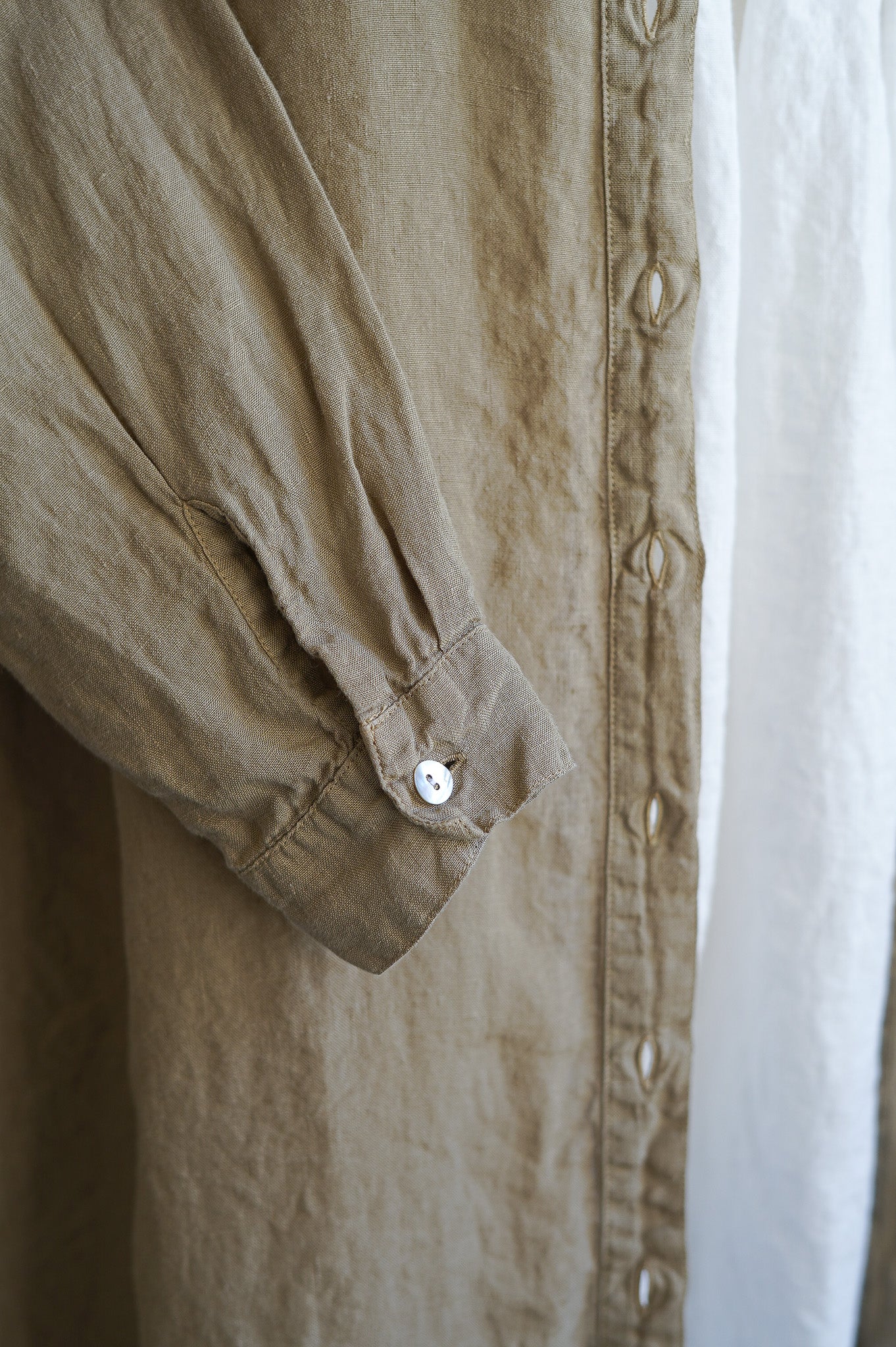 Metta - Ophelia Shirt Dress - Light Linen - Image 5