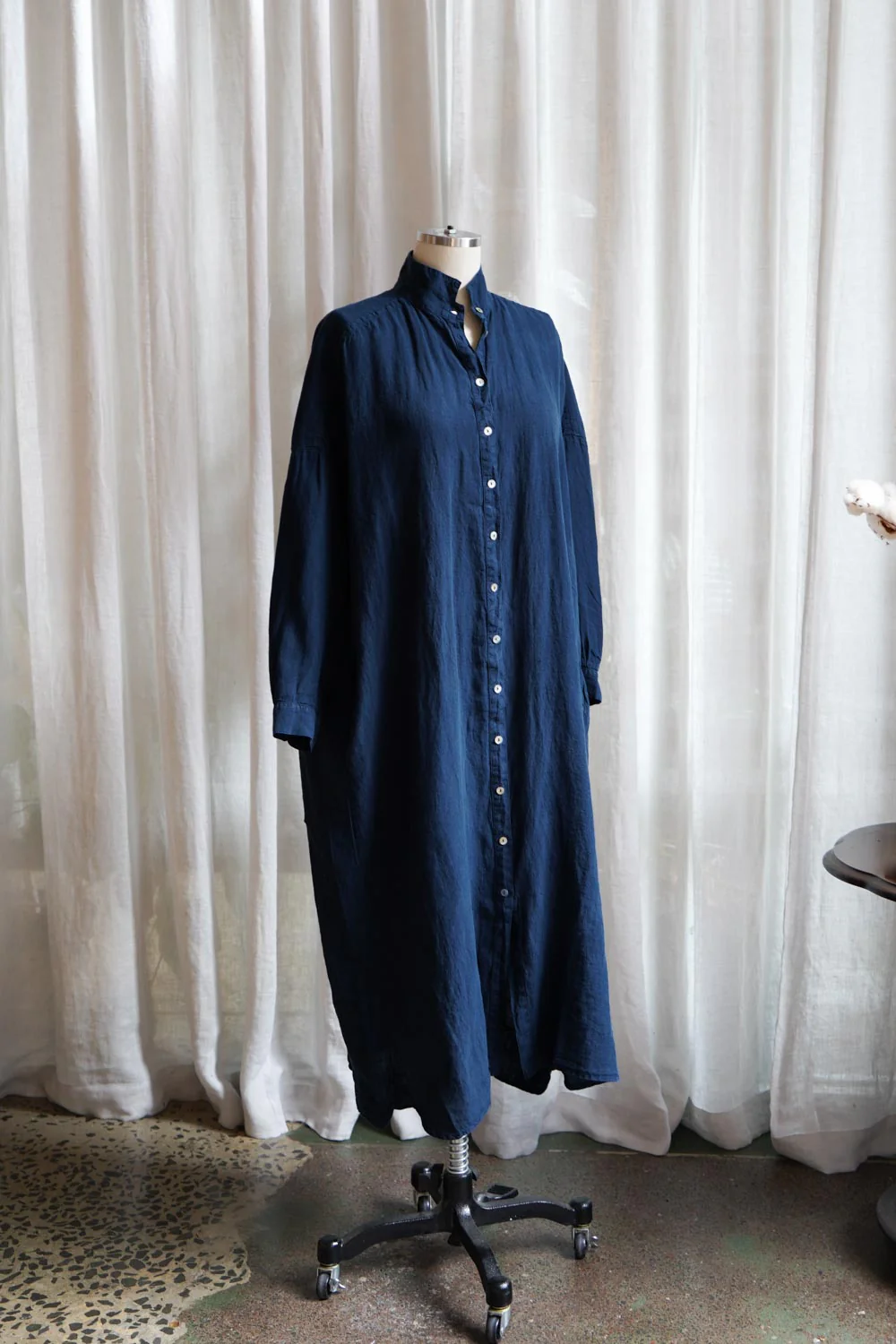 Metta - Ophelia Shirt Dress - Light Linen - Image 8