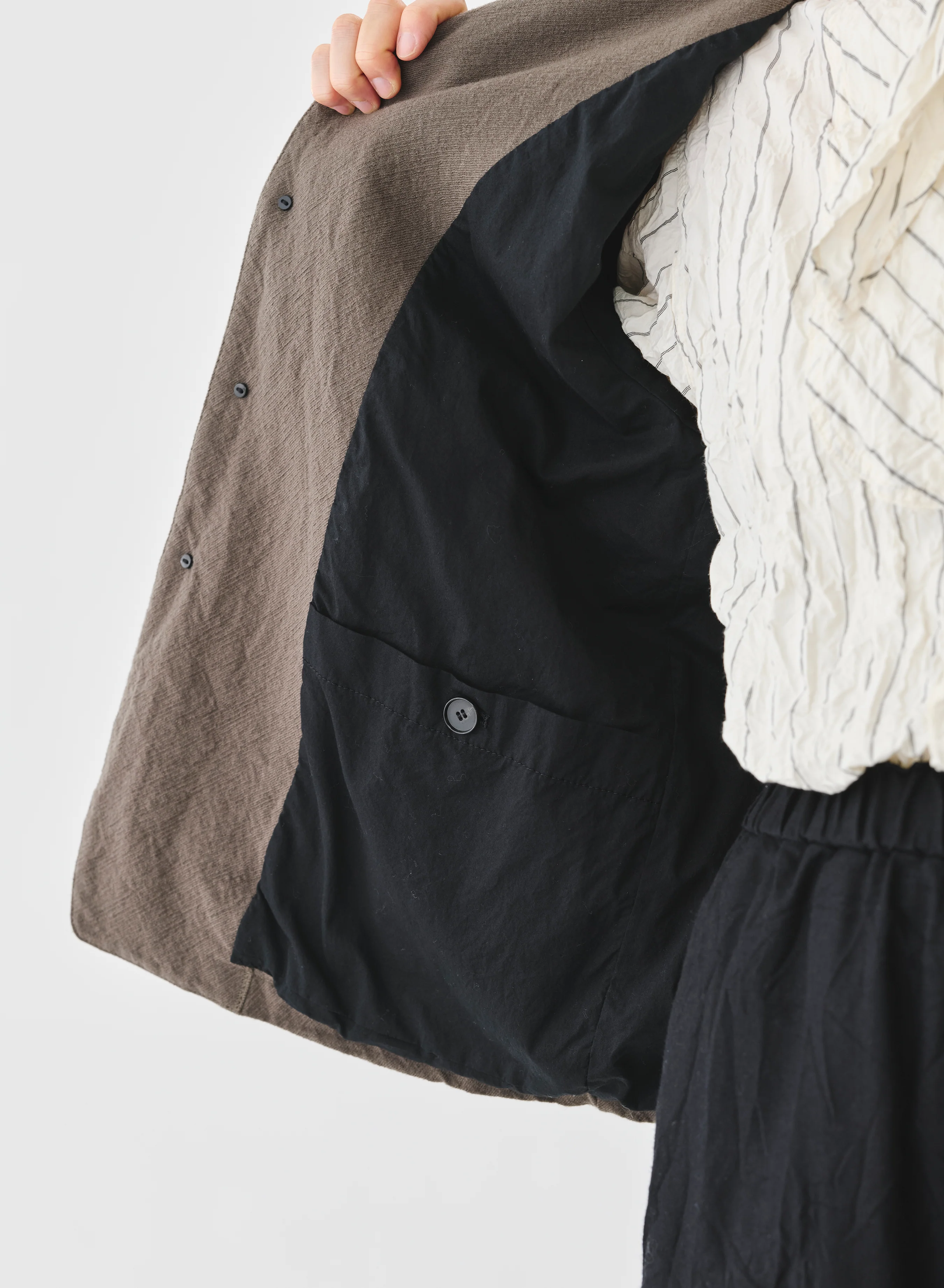Pas De Calais - Wool Twill Utility Jacket - Image 4