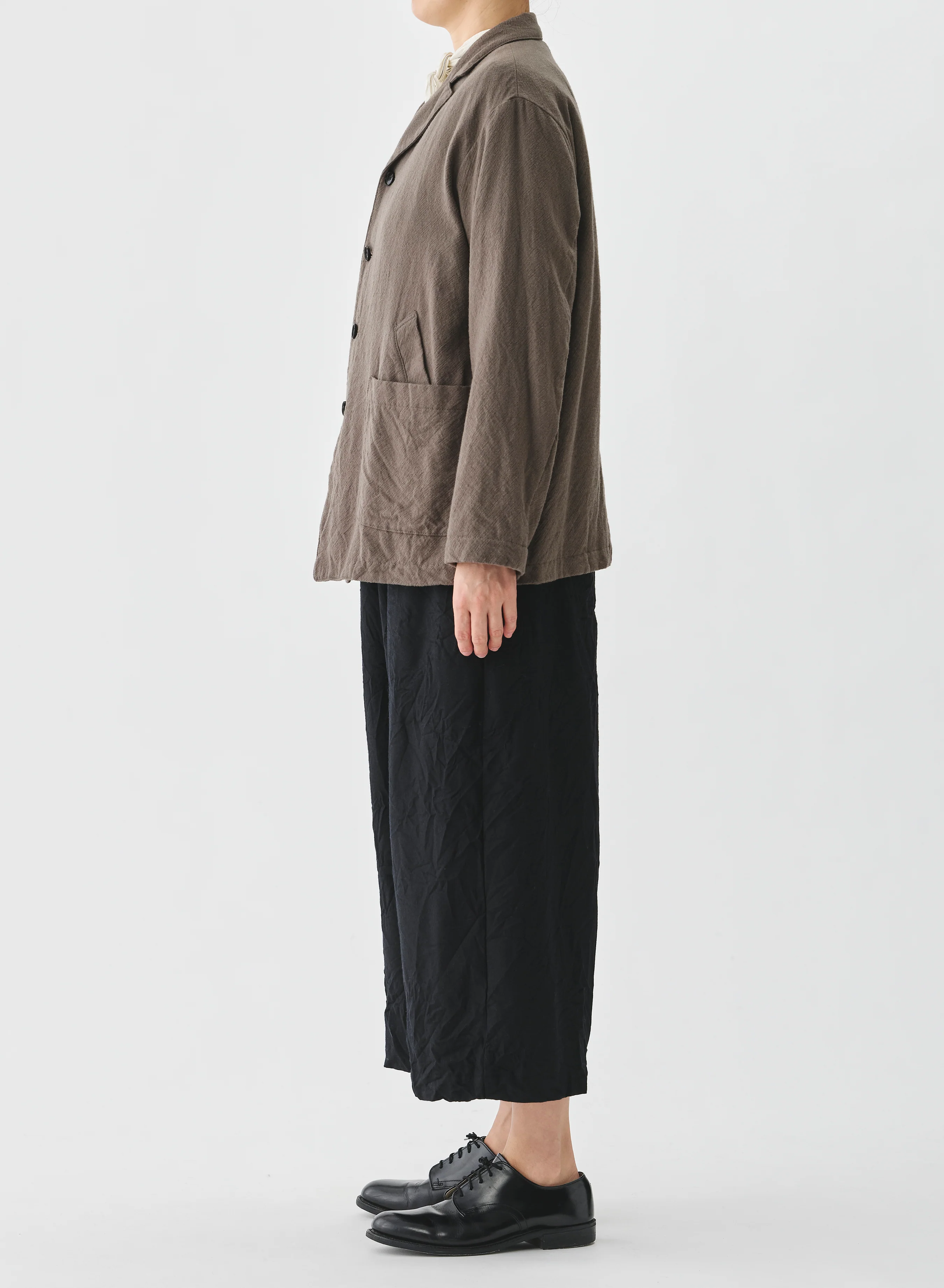 Pas De Calais - Wool Twill Utility Jacket - Image 5
