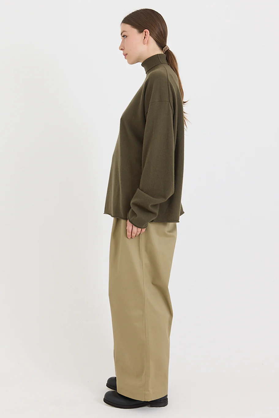 Sofie D'Hoore - Marchi Sweater - Khaki - Image 3
