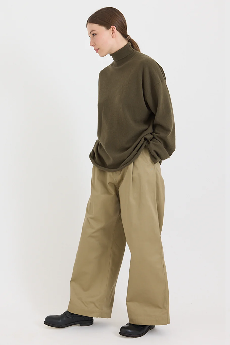 Sofie D'Hoore - Marchi Sweater - Khaki - Image 5