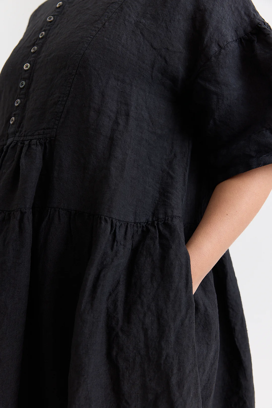 Gasa - Dropped Puff Dress - Image 4