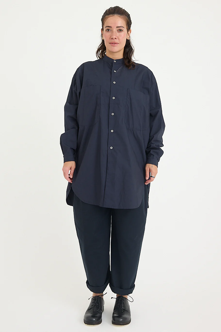 Skrimshand - Collarless Shirt - Image 3