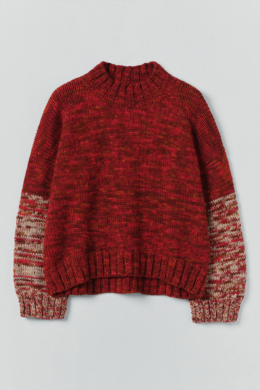 Toast - Hand Dyed High Neck Sweater - Image 6