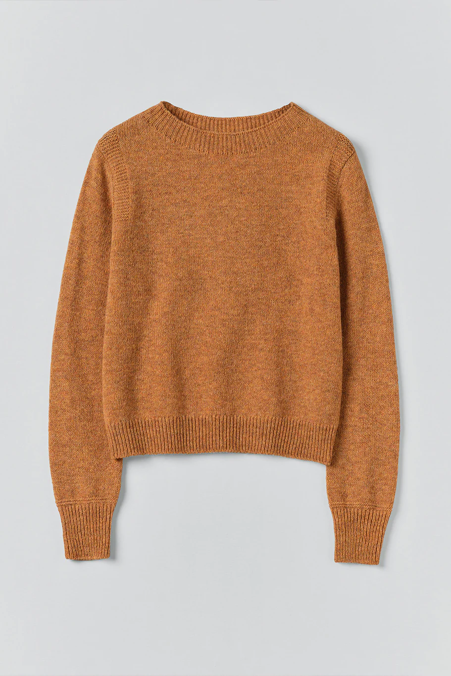 Toast - Heathery Wool Sweater - Ginger - Image 7