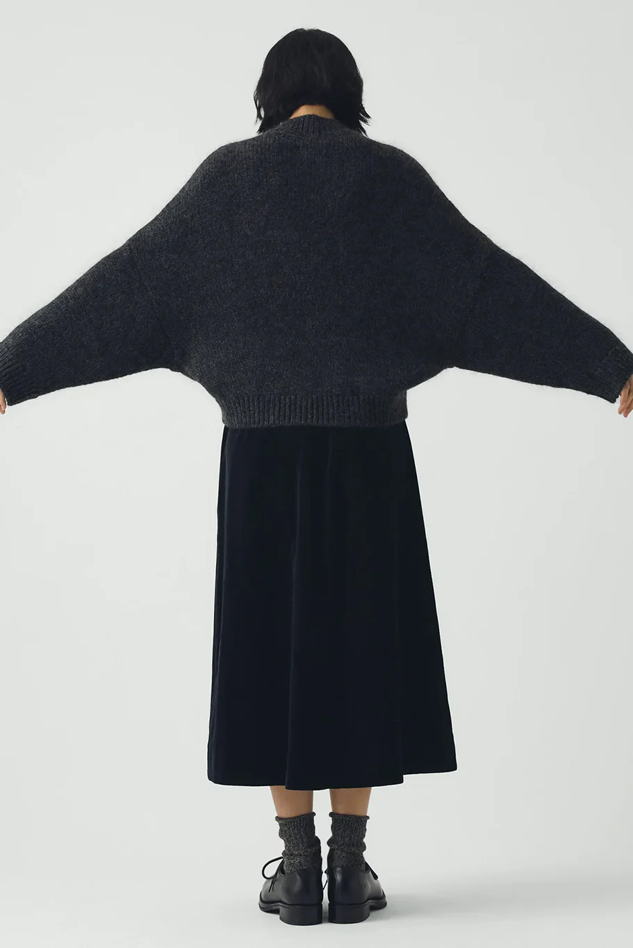 Toast - Wool Mohair Round Cardigan - Image 3