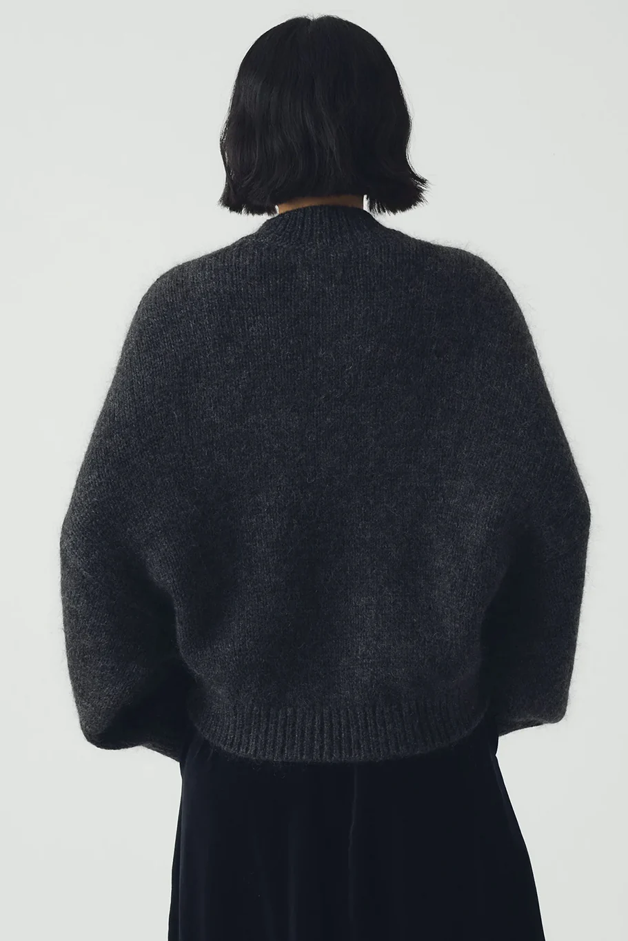 Toast - Wool Mohair Round Cardigan - Image 4