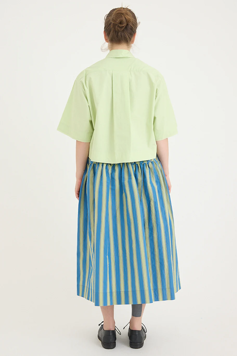 Toogood - The Dancer Skirt - Taffeta Stripe - Image 6